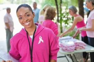 volunteer for national breast cancer awareness month