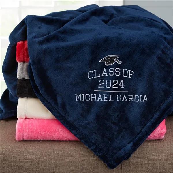 kindergarten graduation gift ideas Personalized Fleece Blanket