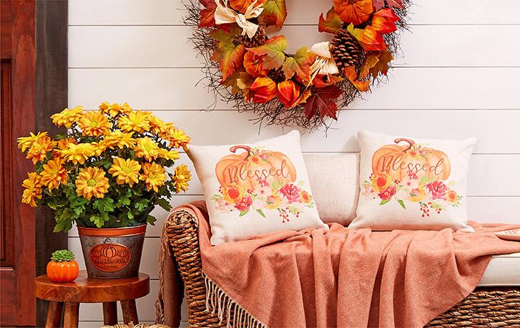 fall quotes porch decor