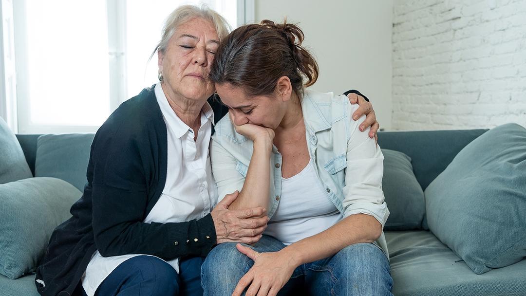 grief overload mother daughter