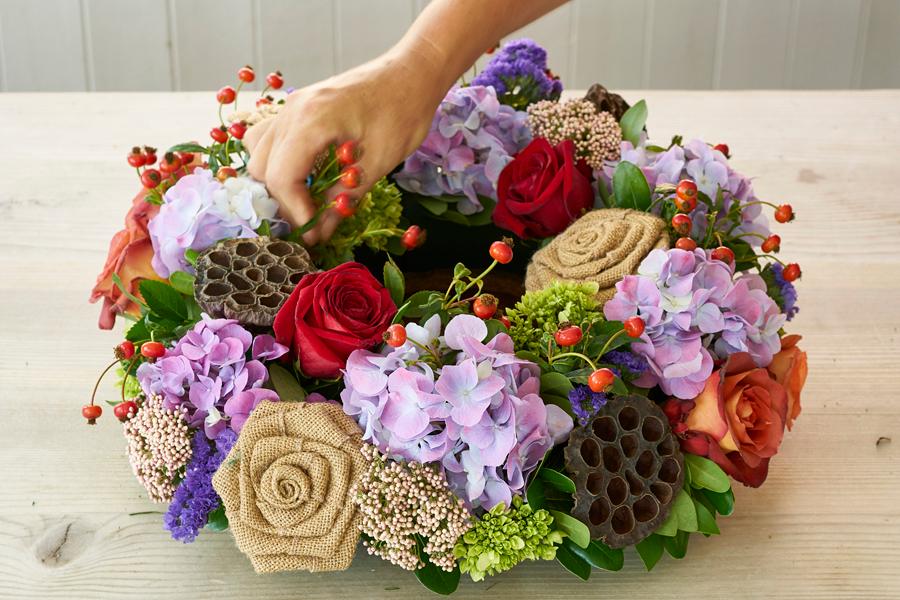 thanksgiving centerpiece ideas with adding Finishing Touches