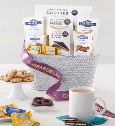 parents day Classic Ghirardelli Gift Basket