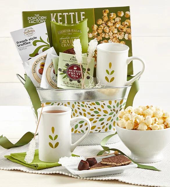 sweetest day gifts tea gift basket