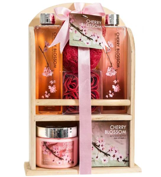 holiday gifts for employees Cherry Blossom Spa Gift Set