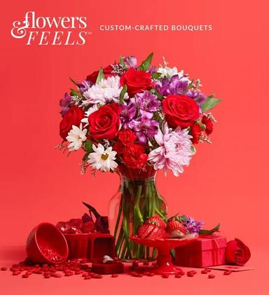 romantic flowers Love Story