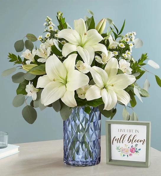 White Lily Bouquet