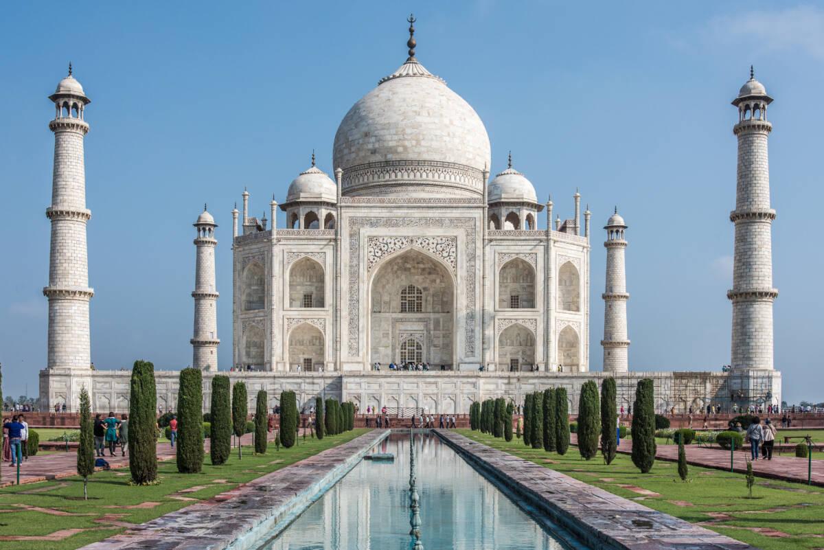 greatest gifts in history includes the Taj Mahal in Agra,  India