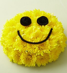 flowers.com smiley face arrangement