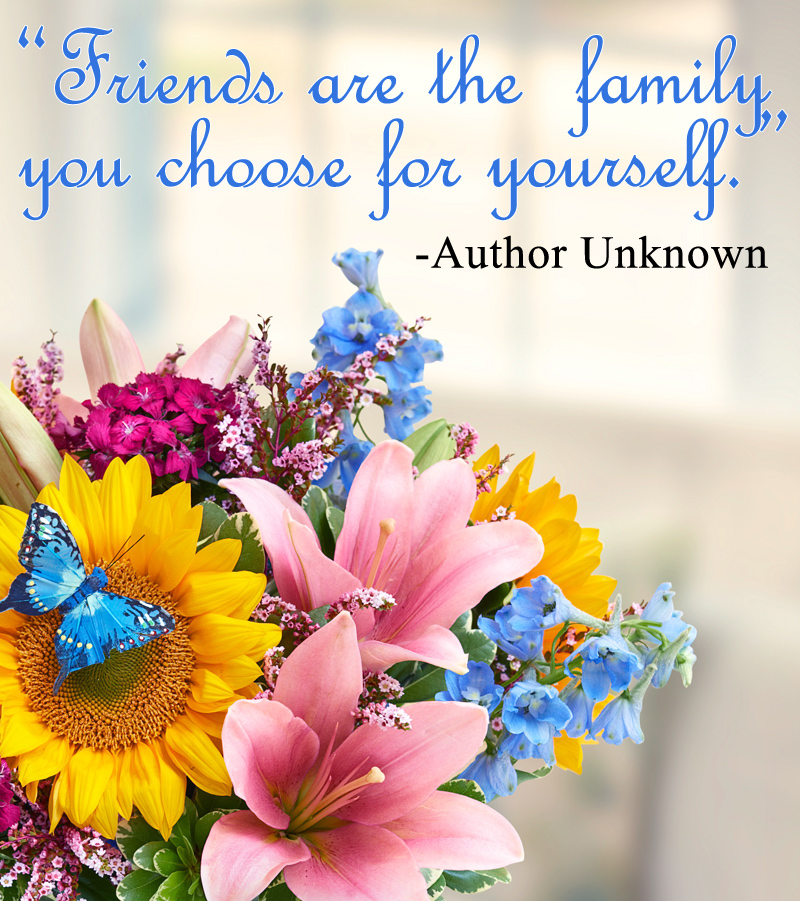 √ Friendship Flowers Quotes Images
