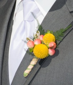 boutonniere groom