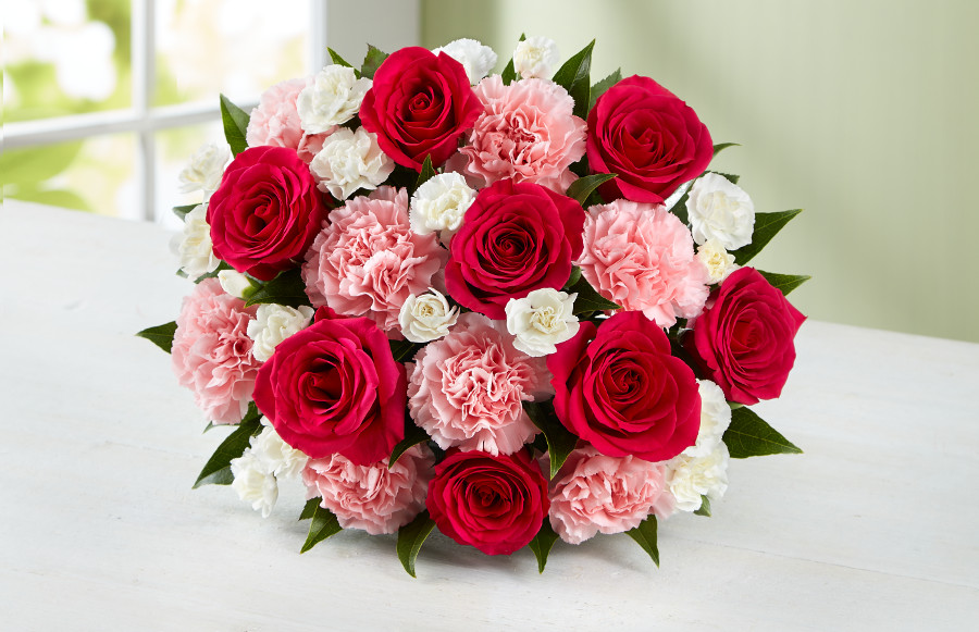 Red Roses- 50 Fresh Flowers for Birthdays, Weddings or Anniversary 
