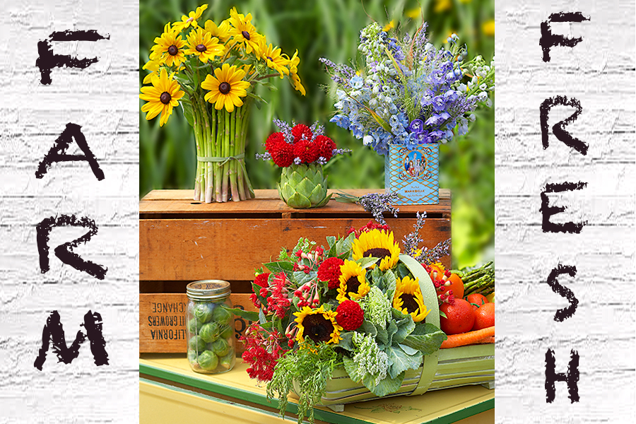 vegetable vase ideas