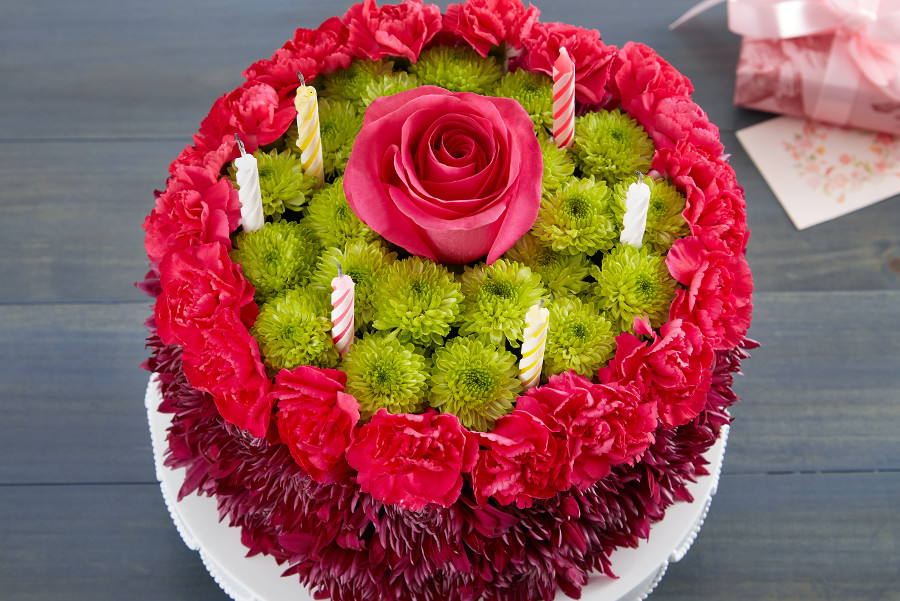 Flower Birthday Cake