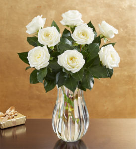 Alabaster Garden Roses