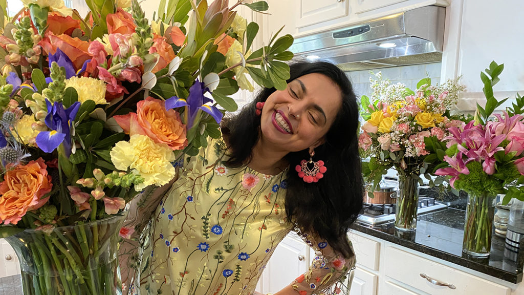 https://www.flowers.com/blog/wp content/uploads///Maneet loves the smell of flowers x