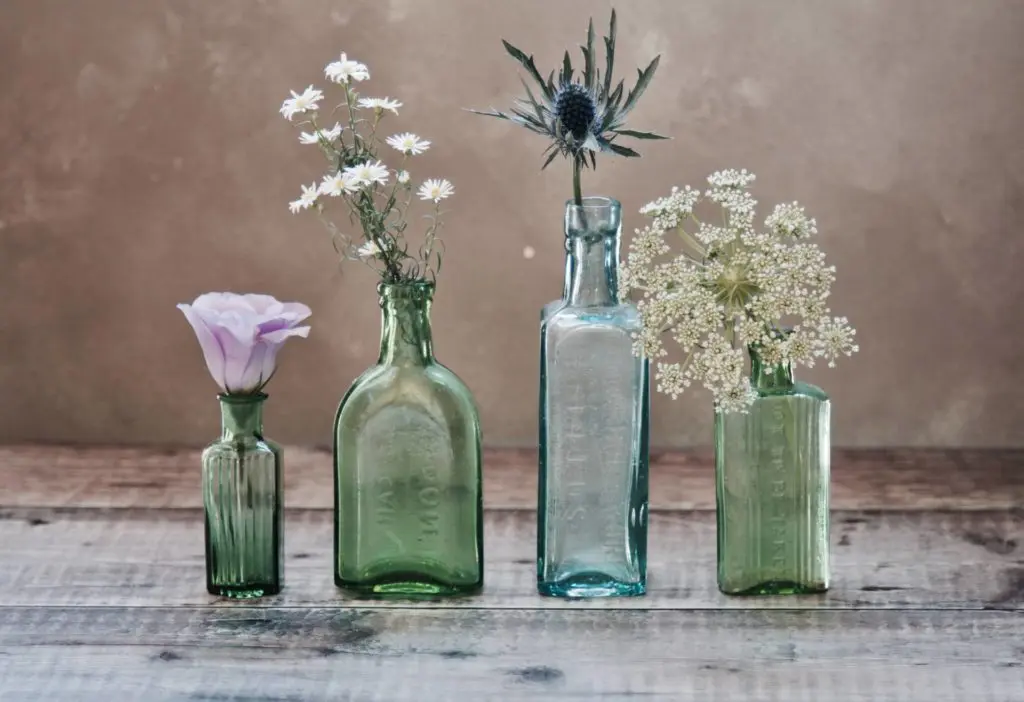 Glass Jars and Vases, Unique Flower Vases
