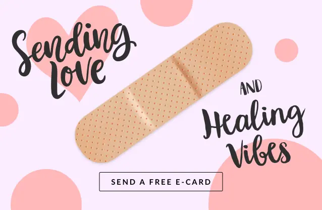 Sending You Healing Vibes - Greeting Card