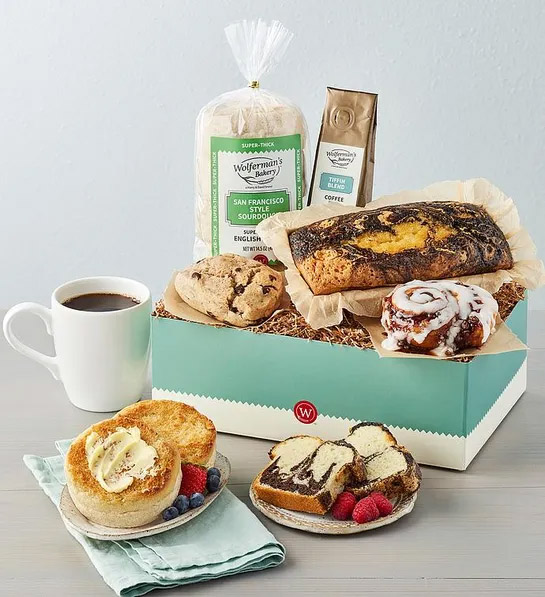 https://www.flowers.com/blog/wp content/uploads///white elephant gift ideas with Bakery Sampler Box