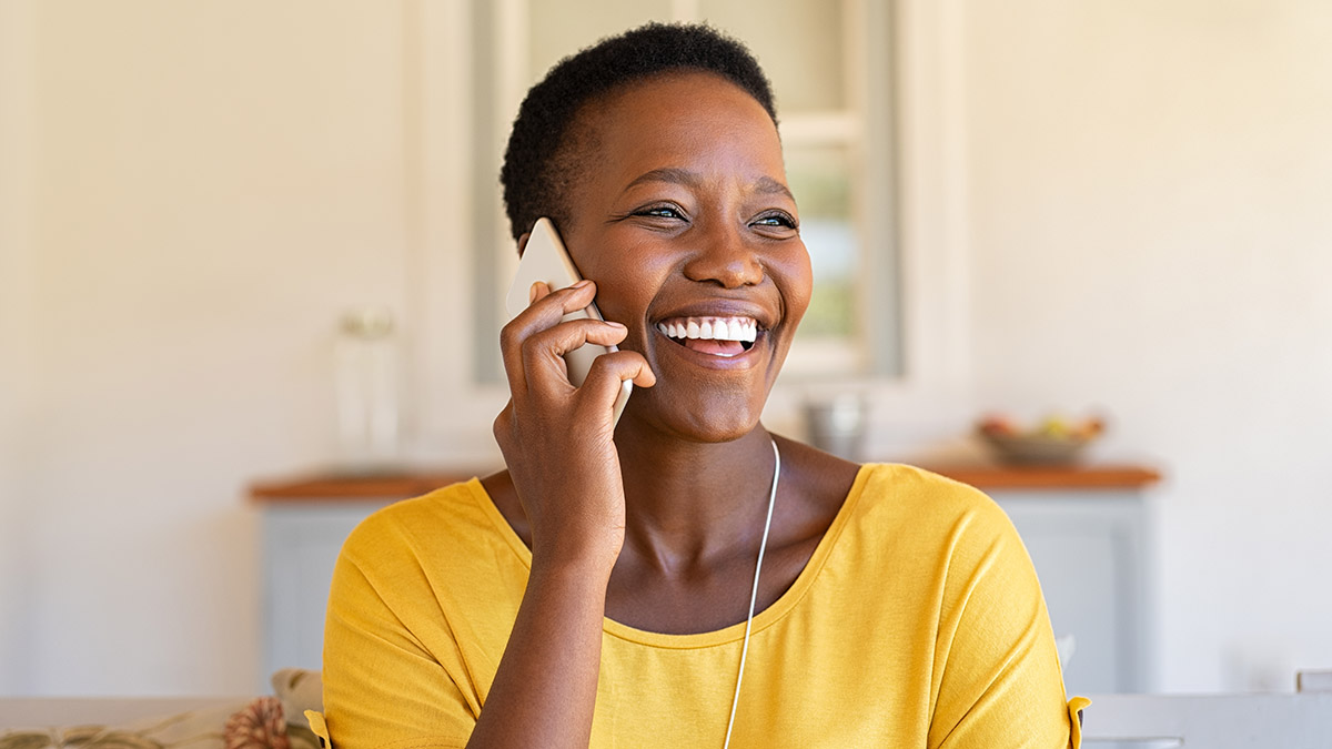 birthday gifts for gemini with woman talking on the phone