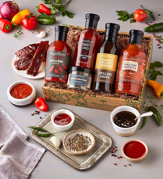 unique fathers day gifts with grilling sauces