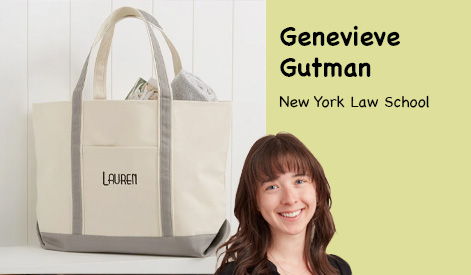 Gen Z gifts graphic with recommendation by Genevieve Gutman of New York Law School