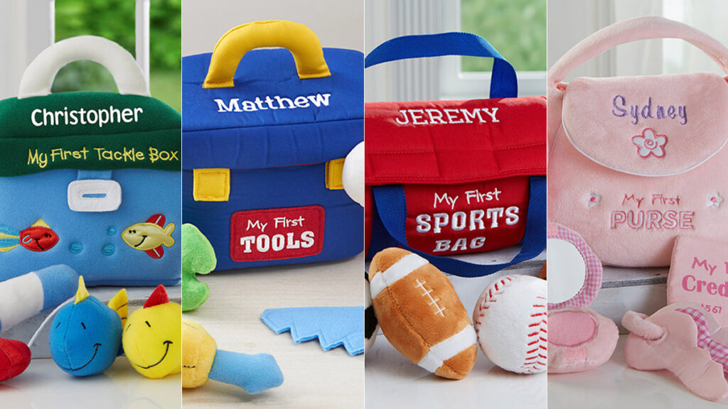 first birthday gifts personalized plush playsets