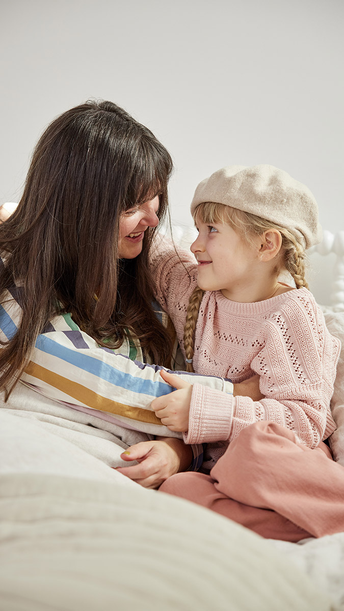 motherhood quotes snuggling in bed