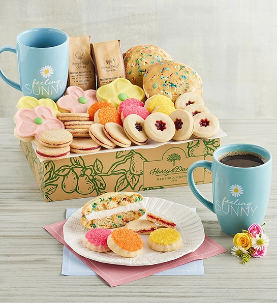 https://www.flowers.com/blog/wp content/uploads///Mothers Day gifts for new moms coffee and cookies gift box