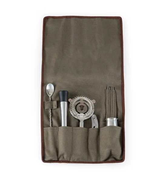 Gifts for Dad Who Want Nothing Bar Tool Roll Up Kit