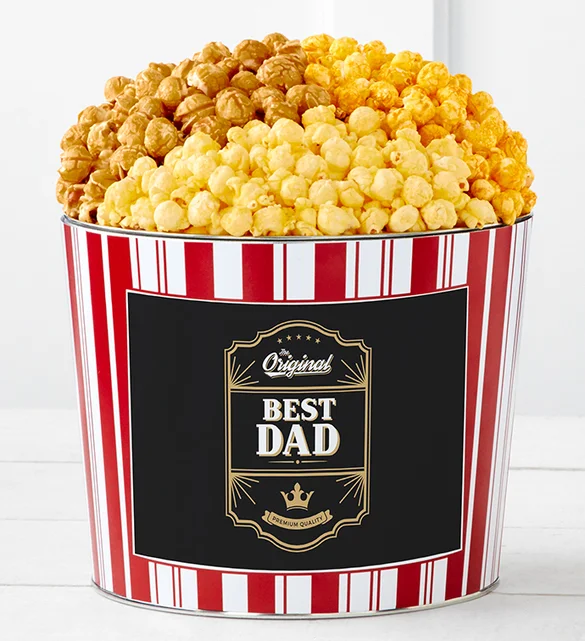 unique fathers day gifts Tins With Pop The Original Best Dad